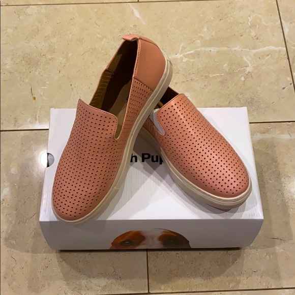 Blush Hush Puppies slip ons size 9 - Picture 2 of 11